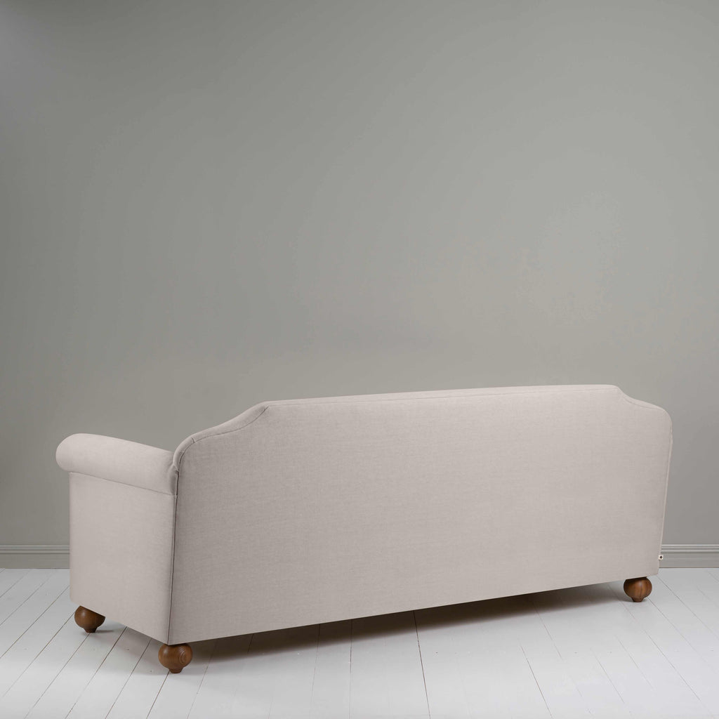  Dolittle 4 seater Sofa in Laidback Linen Pearl Grey - Nicola Harding 