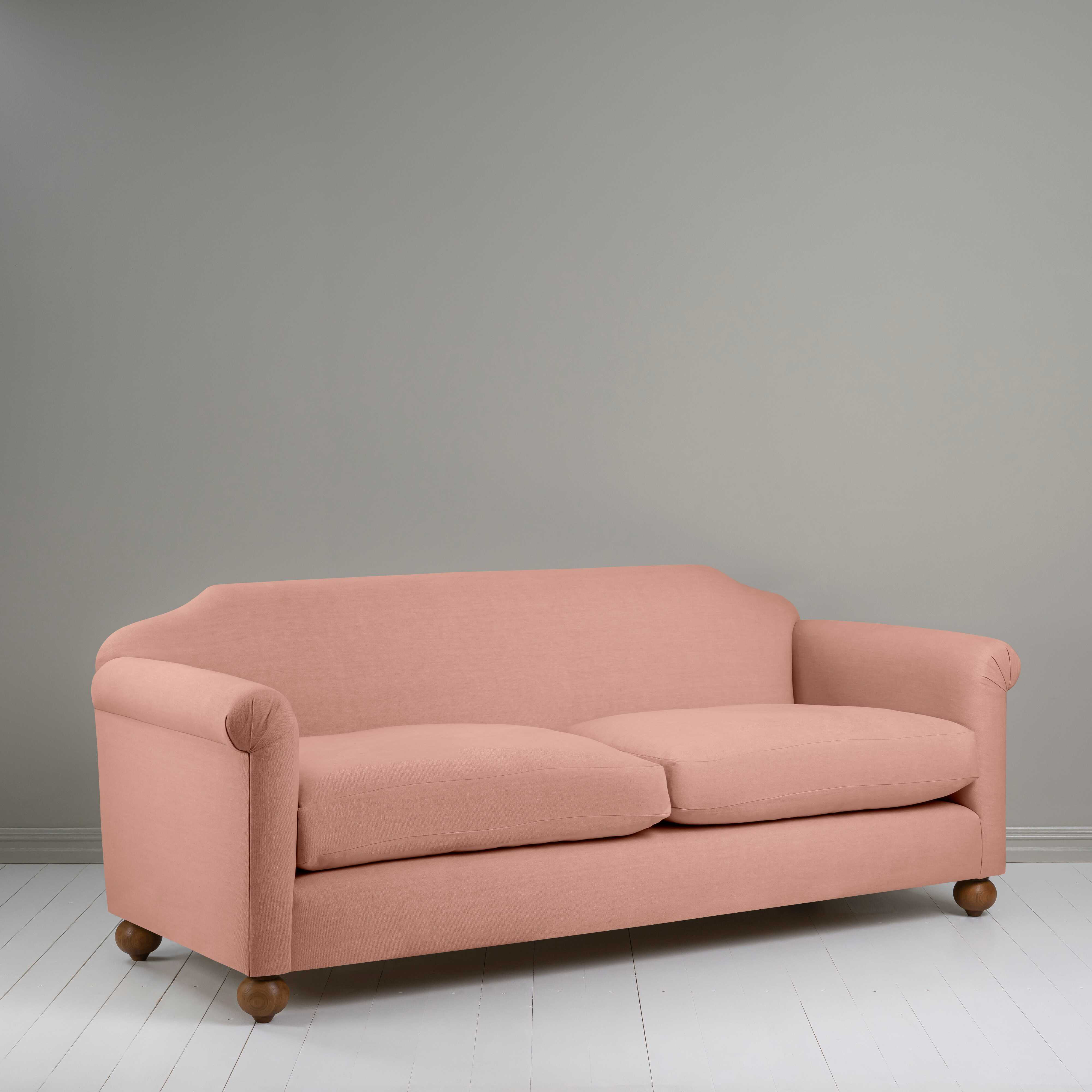  Dolittle 4 seater Sofa in Laidback Linen Roseberry - Nicola Harding 