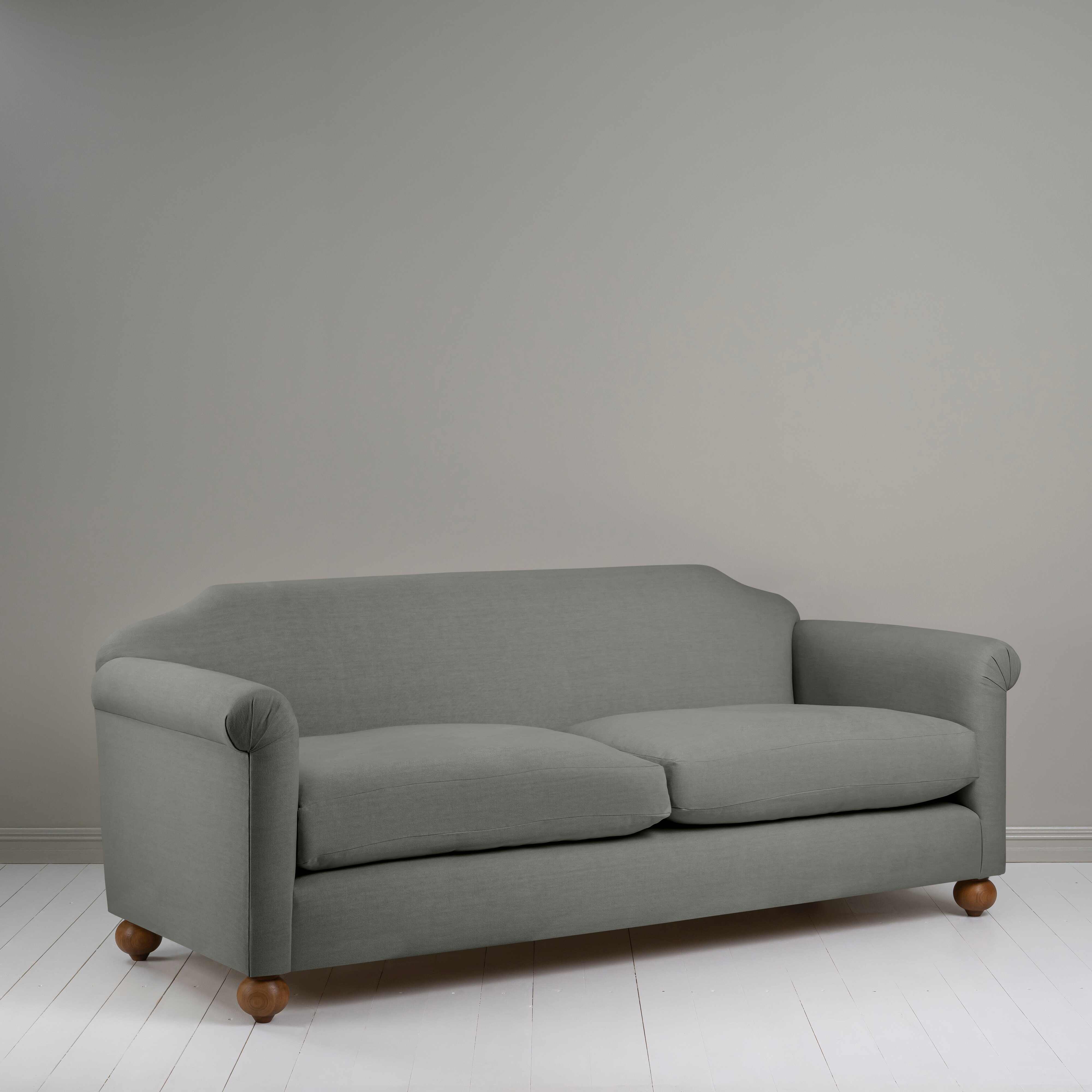  Dolittle 4 seater Sofa in Laidback Linen Shadow - Nicola Harding 