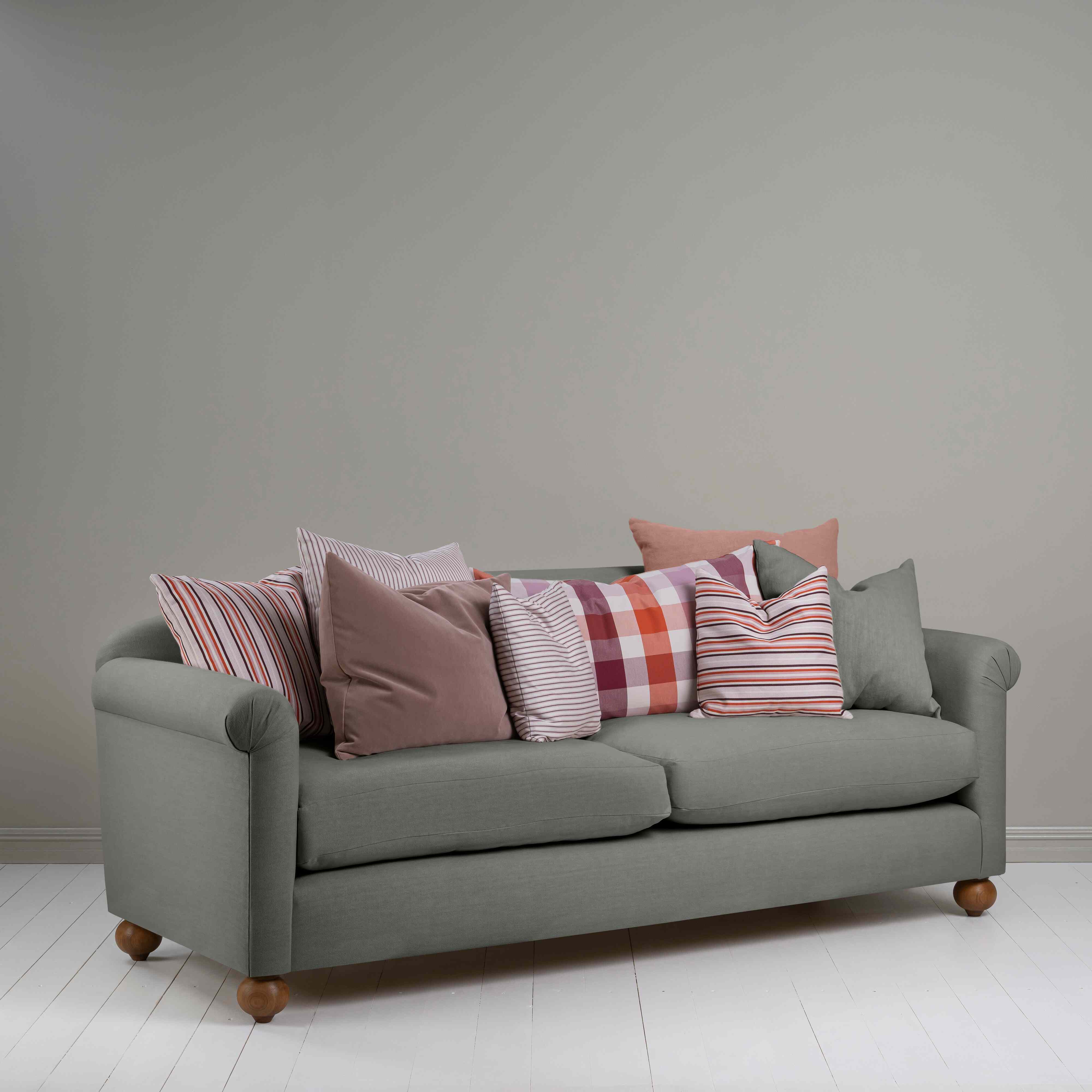  Dolittle 4 seater Sofa in Laidback Linen Shadow - Nicola Harding 