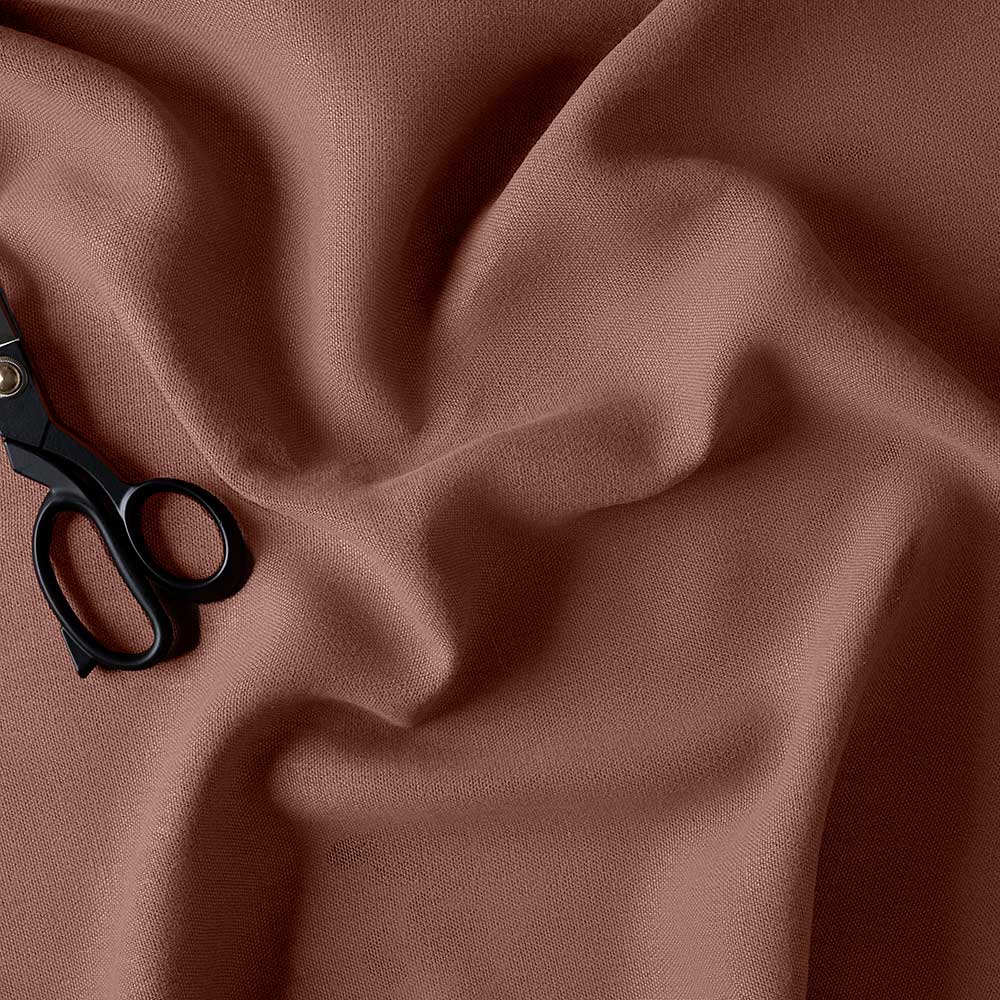  Laidback Linen Sweet Briar, Fabric with Scissor - Nicola Harding 