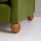  Idler 4 seater sofa in Intelligent Velvet Lawn - Nicola Harding 