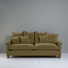  Idler 4 seater sofa in Intelligent Velvet Sepia - Nicola Harding 