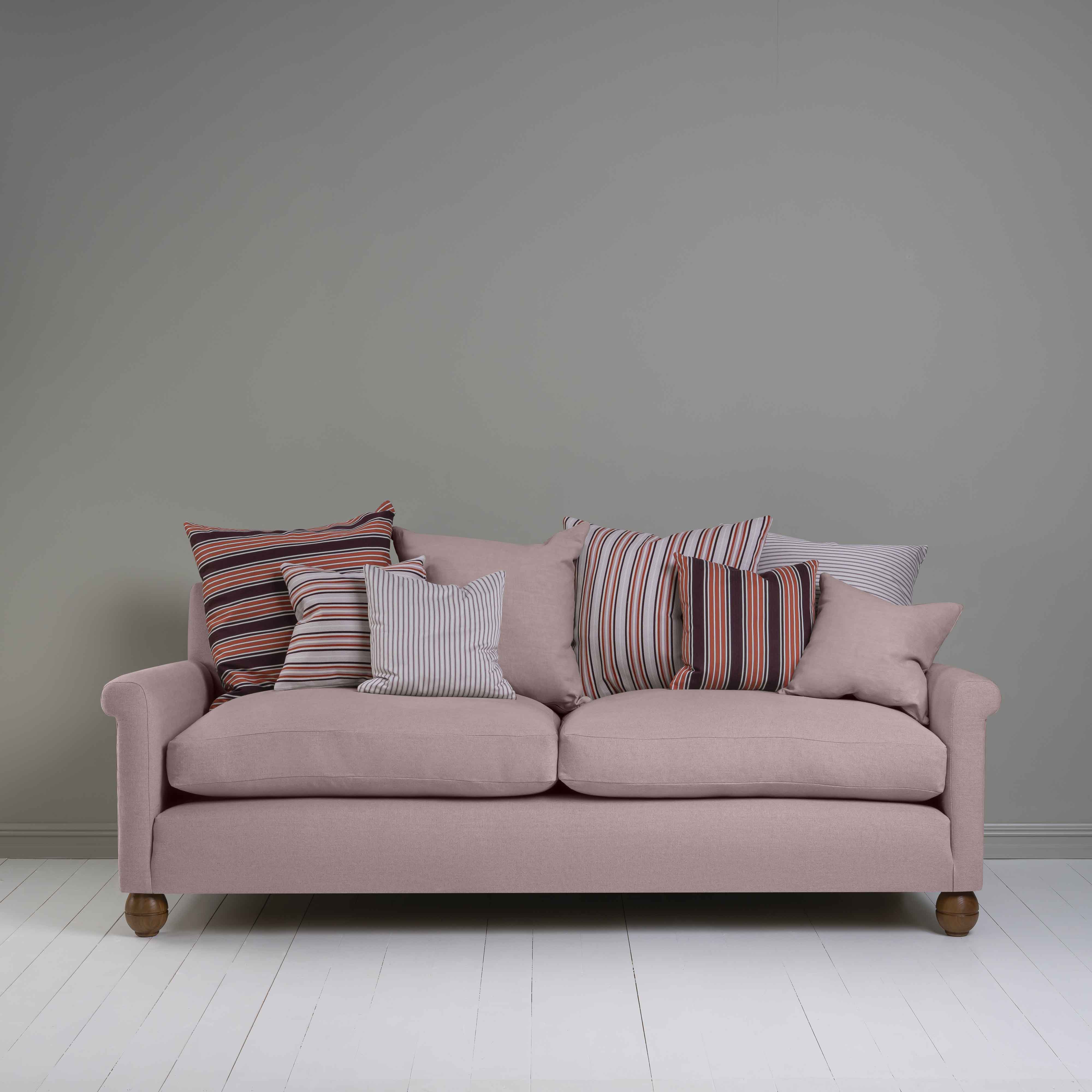  Idler 4 seater sofa in Laidback Linen Heather - Nicola Harding 