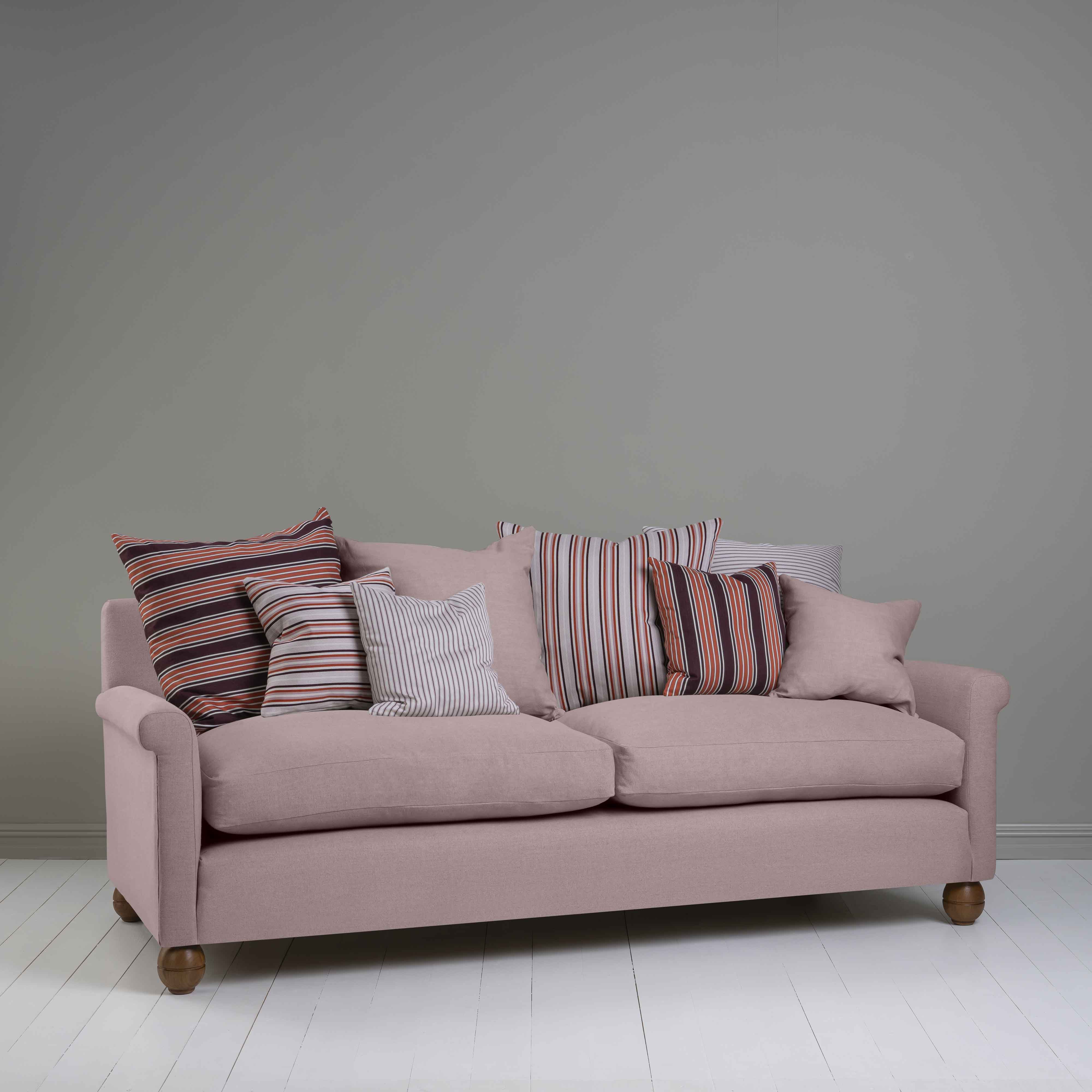  Idler 4 seater sofa in Laidback Linen Heather - Nicola Harding 