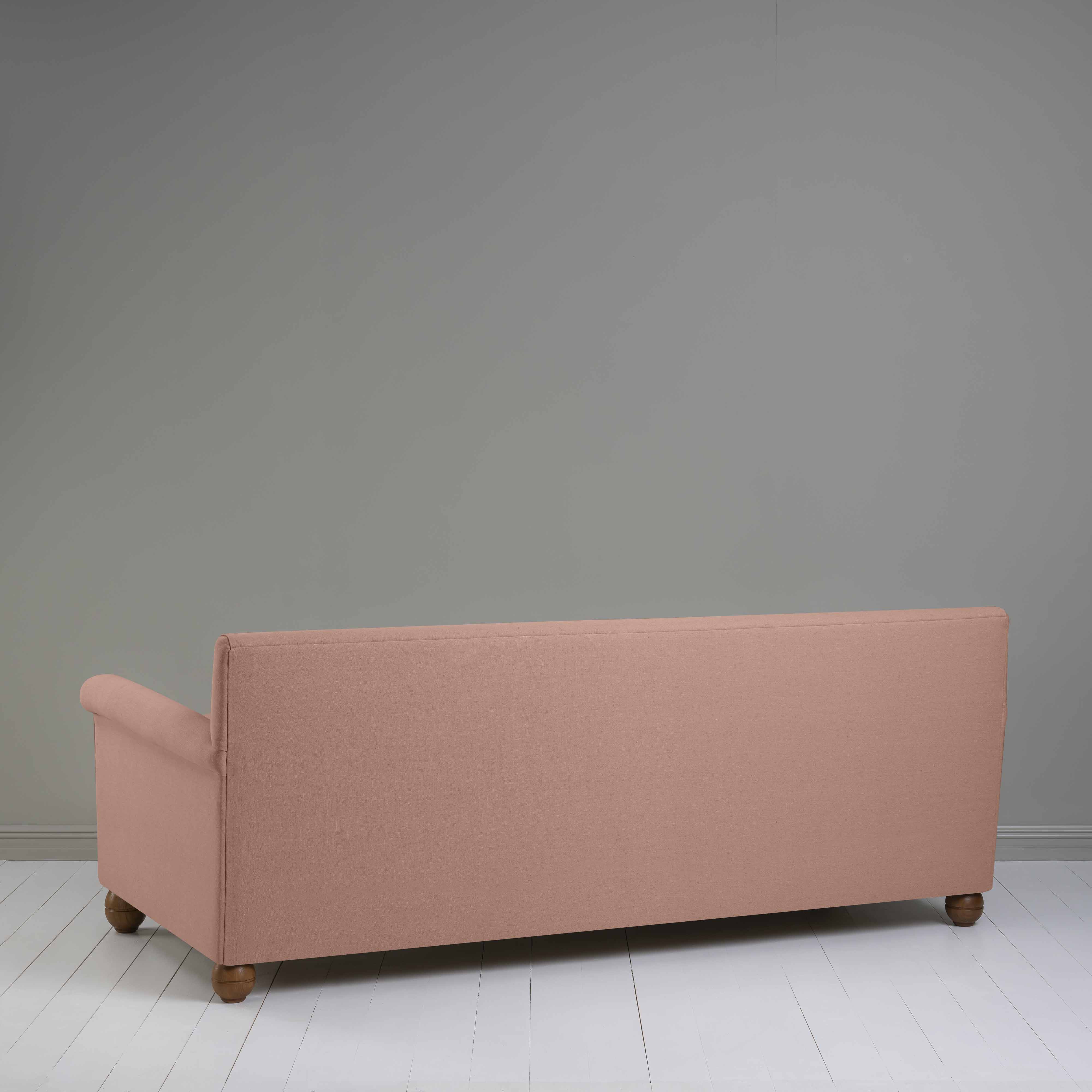  Back View of 4 seater sofa in Laidback Linen Roseberry - Nicola Harding & Co. 