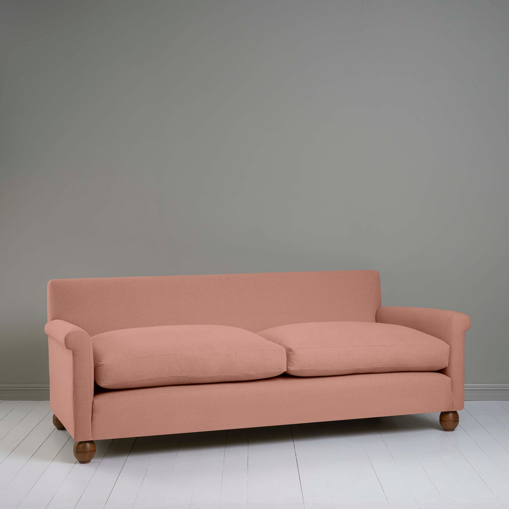  Idler 4 seater sofa in Laidback Linen Roseberry - Nicola Harding 