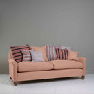  Idler 4 seater sofa in Laidback Linen Roseberry, styled with an assortment of NiX cushions by Nicola Harding & Co. 
