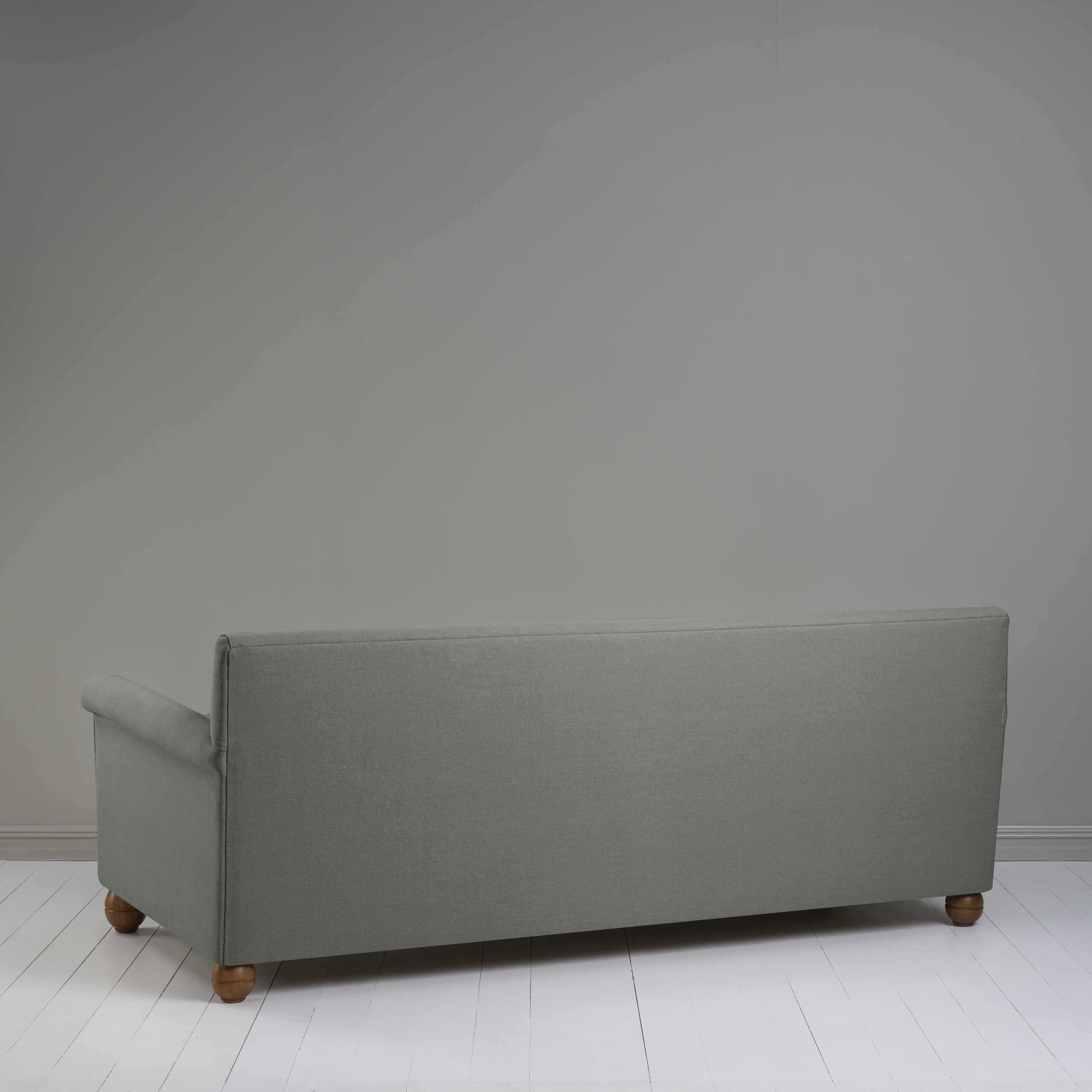  Idler 4 seater sofa in Laidback Linen Shadow - Nicola Harding 