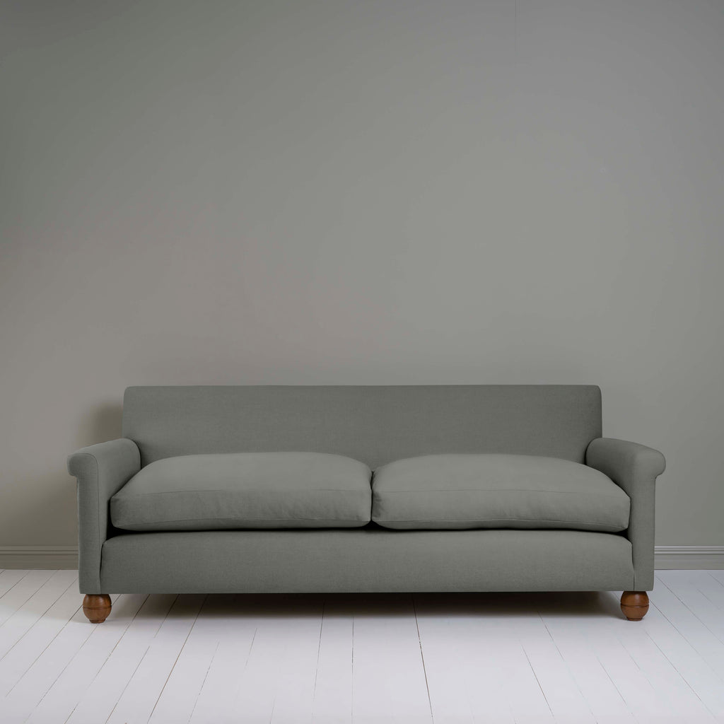  Idler 4 seater sofa in Laidback Linen Shadow - Nicola Harding 