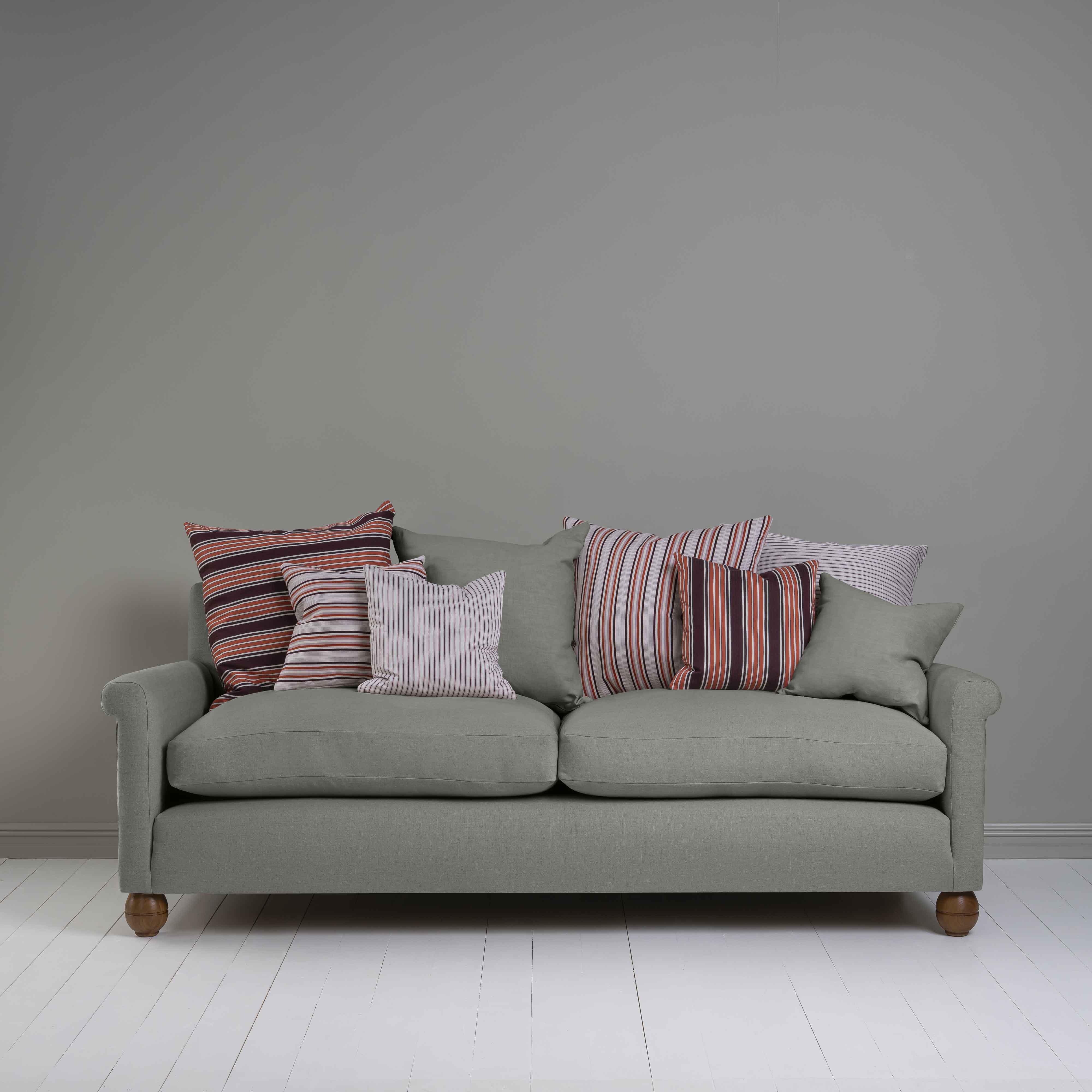  Idler 4 seater sofa in Laidback Linen Shadow - Nicola Harding 