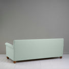  Back Side of Idler 4 seater sofa in Laidback Linen Sky - Nicola Harding & Co. 