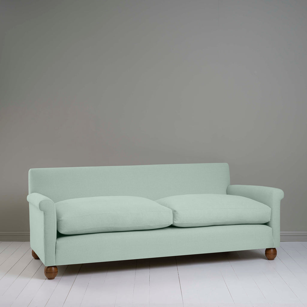  Idler 4 seater sofa in Laidback Linen Sky - Nicola Harding 