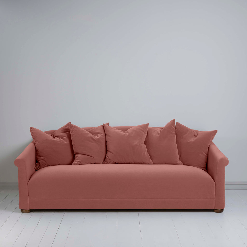  More the Merrier 4 Seater Sofa in Intelligent Velvet Damson - Nicola Harding 