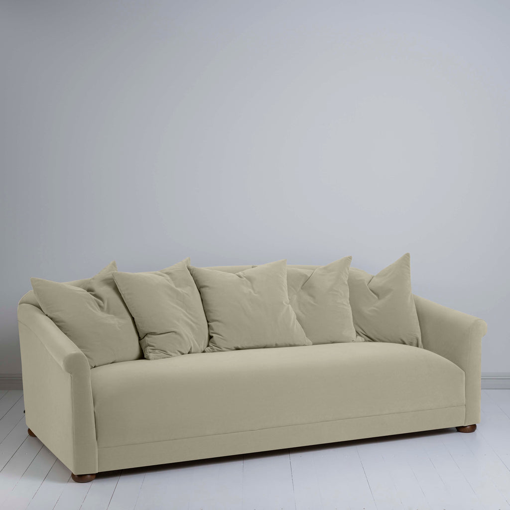  More the Merrier 4 Seater Sofa in Intelligent Velvet Moonstone - Nicola Harding 