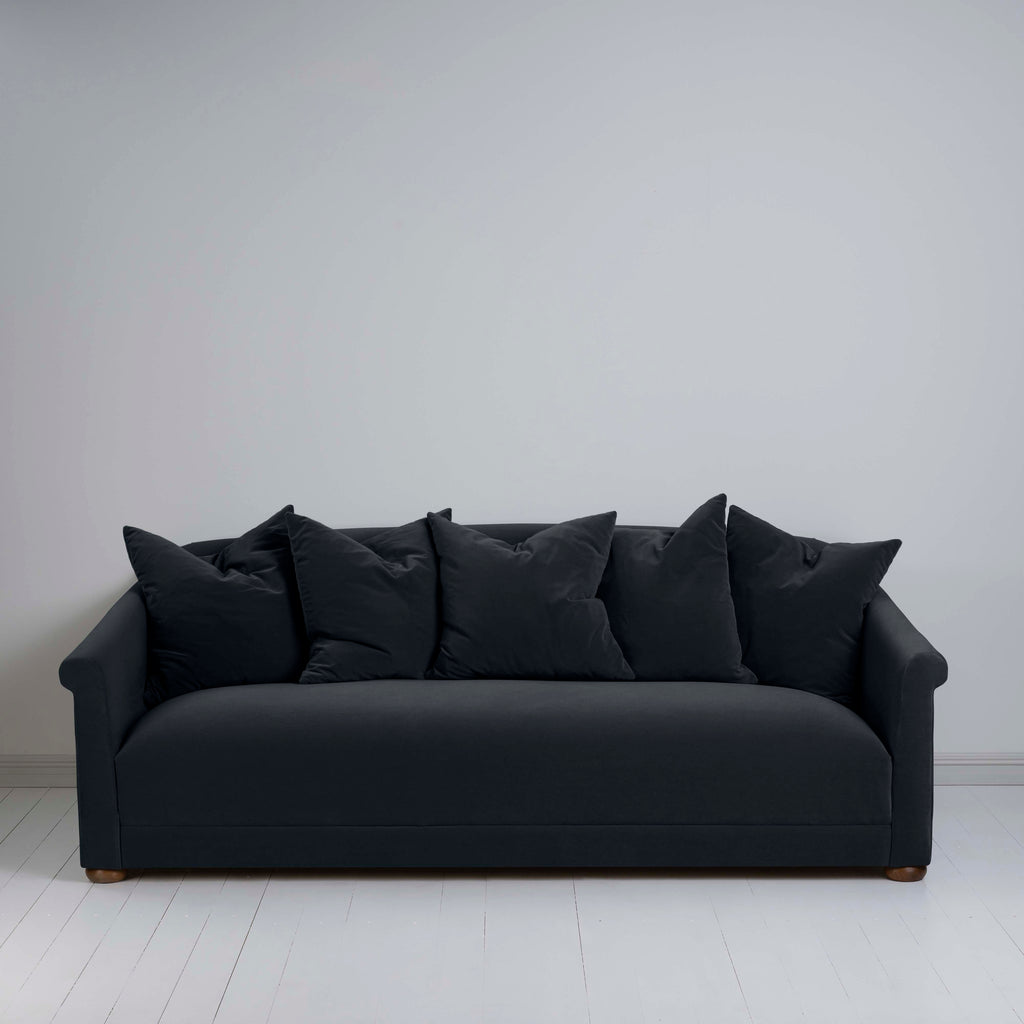  More the Merrier 4 Seater Sofa in Intelligent Velvet Onyx - Nicola Harding 