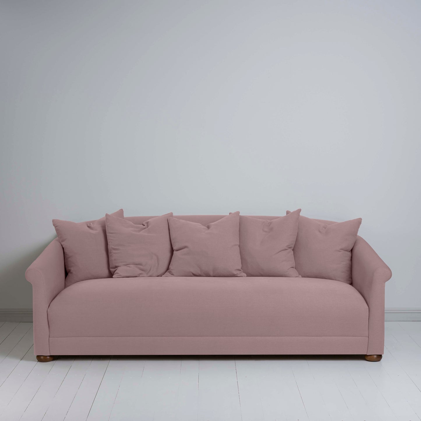 More the Merrier 4 Seater Sofa in Laidback Linen Heather - Nicola Harding