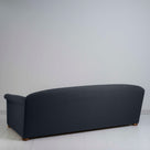  More the Merrier 4 Seater Sofa in Laidback Linen Midnight, Back View - Nicola Harding 