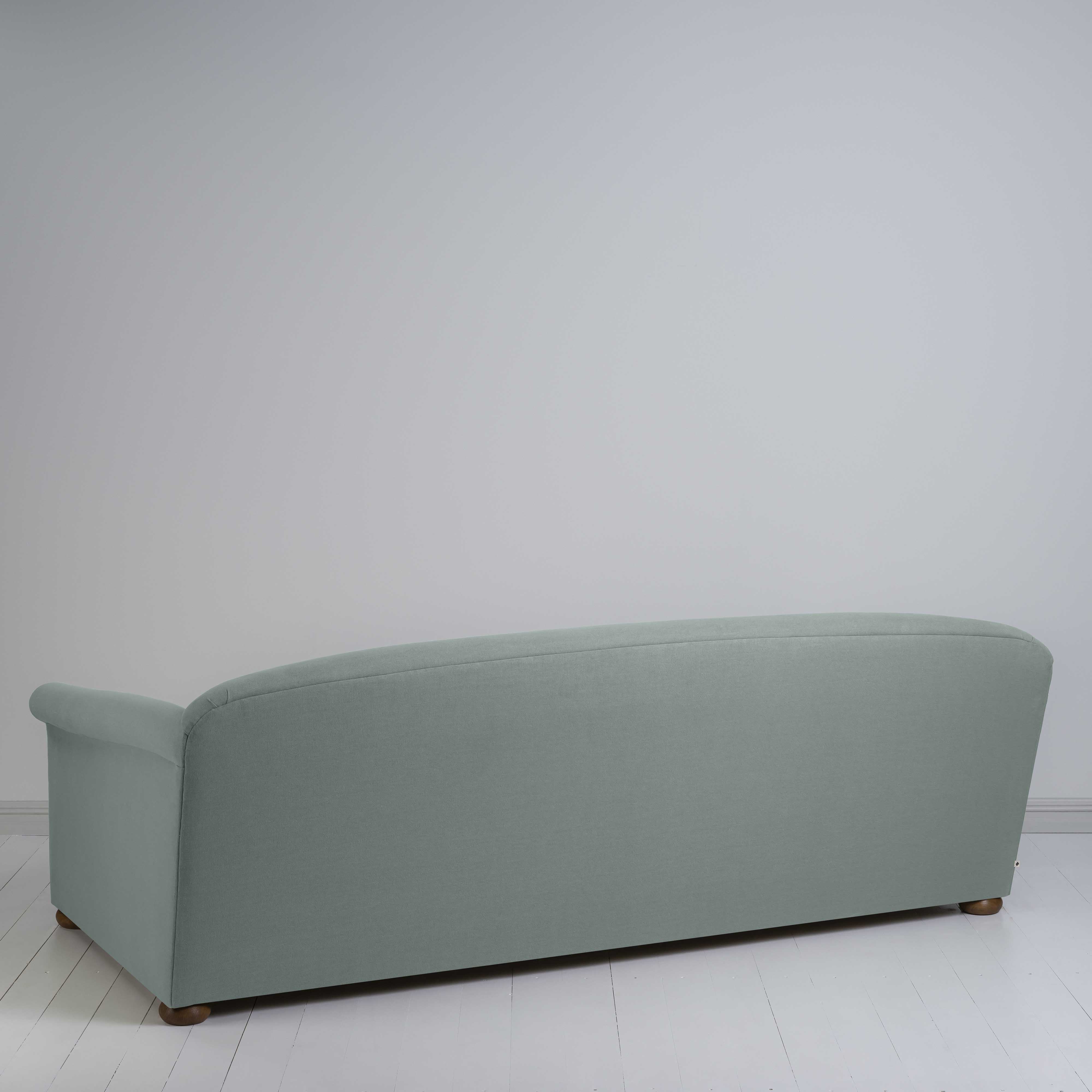  More the Merrier 4 Seater Sofa in Laidback Linen Mineral - Nicola Harding 