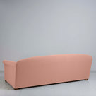  More the Merrier 4 Seater Sofa in Laidback Linen Roseberry, Back View - Nicola Harding 