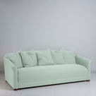  More the Merrier 4 Seater Sofa in Laidback Linen Sky - Nicola Harding 