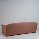  More the Merrier 4 Seater Sofa in Laidback Linen Sweet Briar, Back View - Nicola Harding 