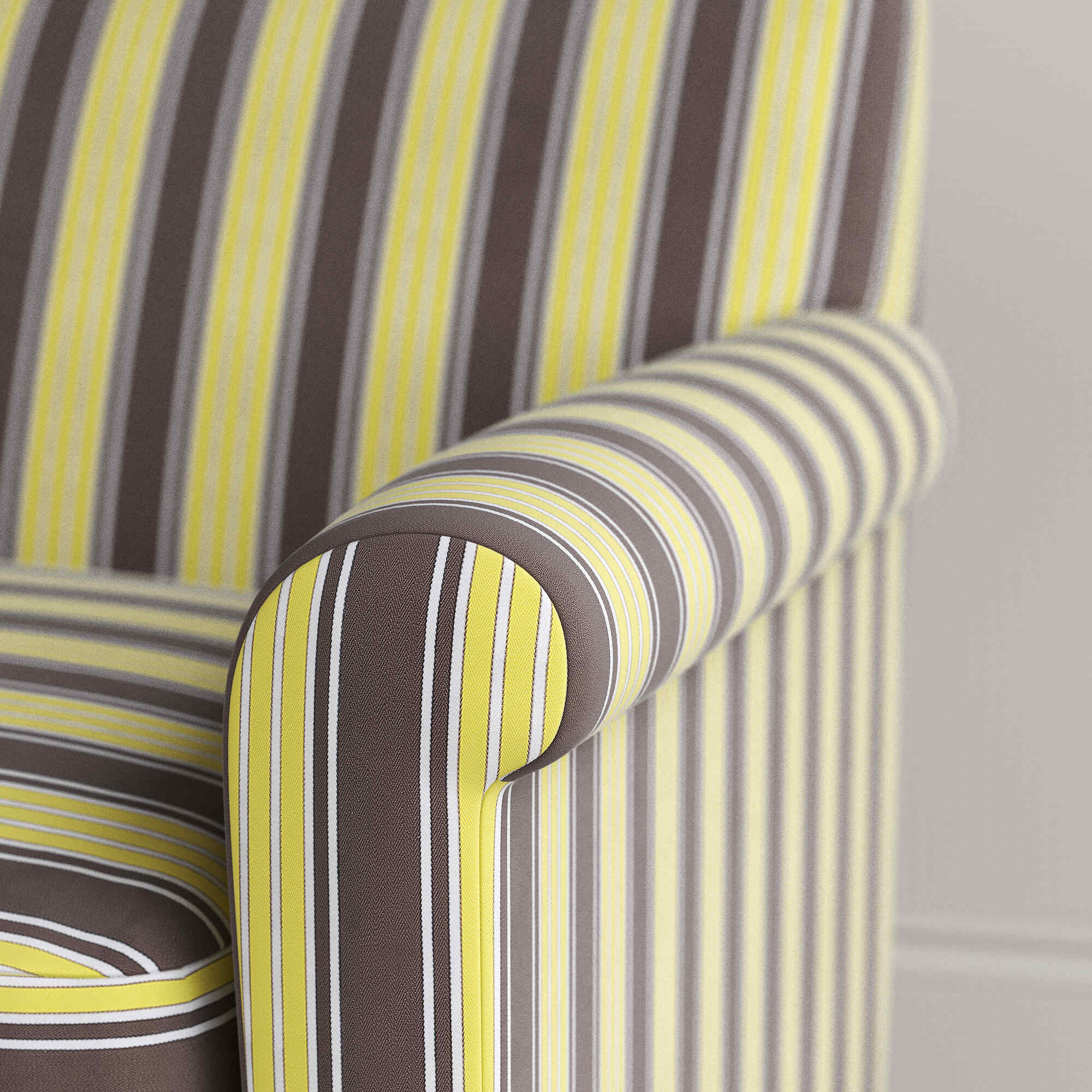  Idler BIG LOVE Seat in Regatta Cotton, Custard 