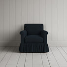 Curtain Call Armchair in Laidback Linen Midnight
