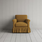 Curtain Call Armchair in Laidback Linen Ochre