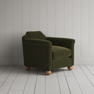 Dolittle Armchair in Intelligent Velvet Juniper