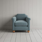 Dolittle Armchair in Intelligent Velvet Mineral