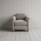 Dolittle Armchair in Intelligent Velvet Moonstone