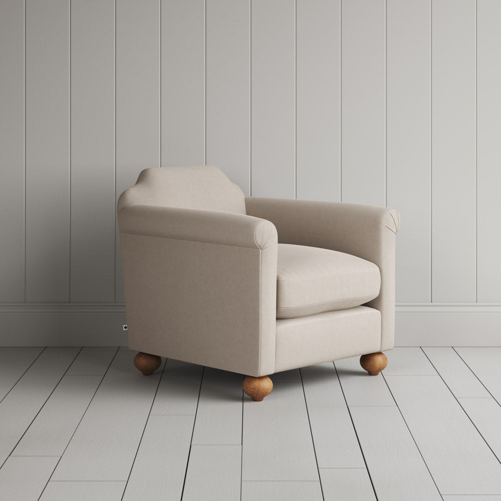  Dolittle Armchair in Laidback Linen Dove 