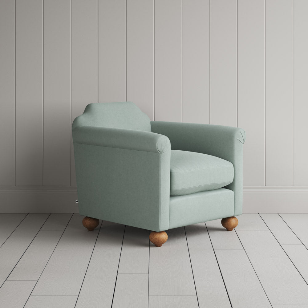  Dolittle Armchair in Laidback Linen Sky 
