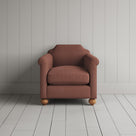 Dolittle Armchair in Laidback Linen Sweet Briar