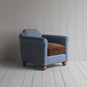  Dolittle Armchair in Well Plaid Frame and Classic Corduroy Tobacco Seat 