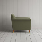 Idler Armchair in Intelligent Velvet Green Tea