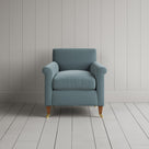 Idler Armchair in Intelligent Velvet Mineral