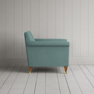 Idler Armchair in Laidback Linen Cerulean