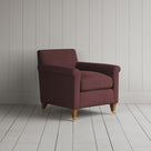 Idler Armchair in Laidback Linen Damson