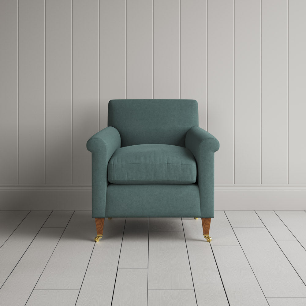  Idler Armchair in Laidback Linen Mineral 