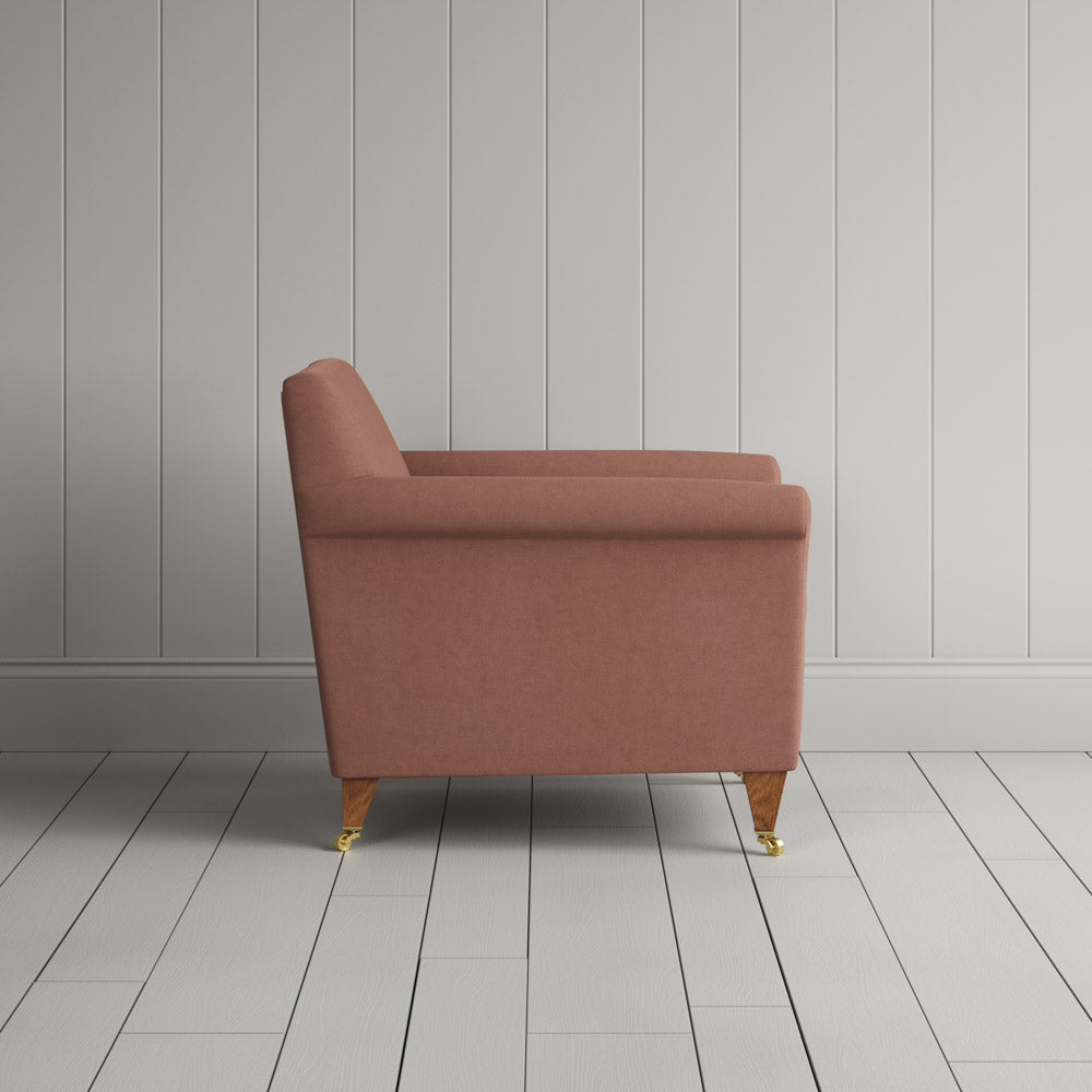  Idler Armchair in Laidback Linen Roseberry 