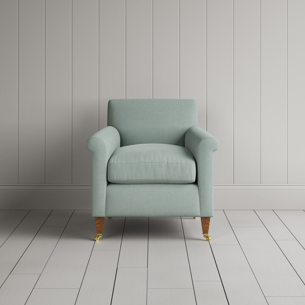  Idler Armchair in Laidback Linen Sky 