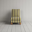 Perch Slipper Armchair in Regatta Cotton, Custard