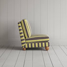 Perch Slipper Armchair in Regatta Cotton, Custard