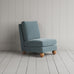 image of Perch Slipper Armchair in Intelligent Velvet Mineral