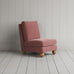image of Perch Slipper Armchair in Intelligent Velvet Rose