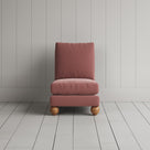 Perch Slipper Armchair in Intelligent Velvet Rose