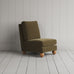 image of Perch Slipper Armchair in Intelligent Velvet Sepia