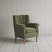 image of Time Out Armchair in Intelligent Velvet Green Tea